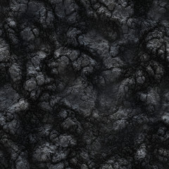 black cold lava with some ash on it, seamless texture, very high resolution - obrazy, fototapety, plakaty