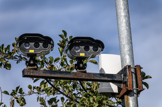 ANPR parking cameras for security