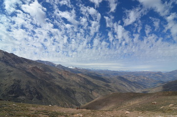 Fototapeta premium Los Andes Sierra de Ramon