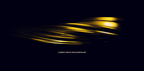 Abstract 3d rendering of twisted lines. Modern technology background design, illustration under a concept of a futuristic technology.