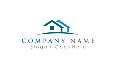 building home icon logo