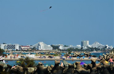 Cap Aurora resort seen from a distance