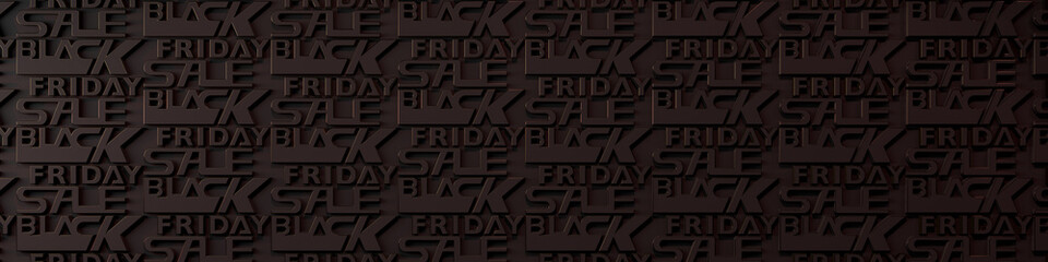 Black Friday Text Background