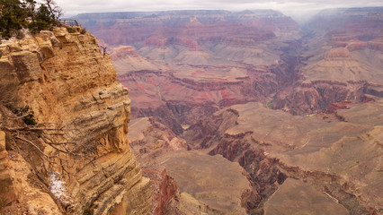 Grand Canyon on a fall day