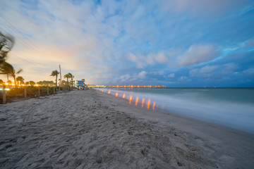 Twilight photo Dania Beach FL USA