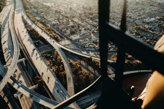 Downtown Los Angeles Helicopter Ride