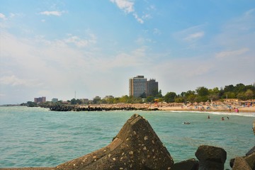 Saturn resort and beach - Romania 02.Sep.2019