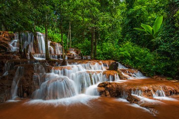 Pa-wai waterfall, Beautiful waterfall in Tak  province, ThaiLand.