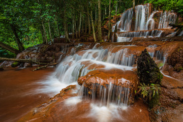 Pa-wai waterfall, Beautiful waterfall in Tak  province, ThaiLand.