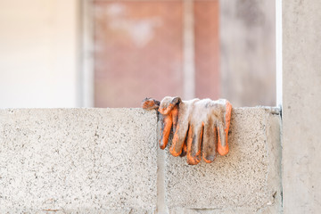 glove construction site