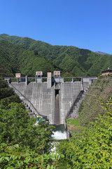 深城ダム（山梨県大月市）