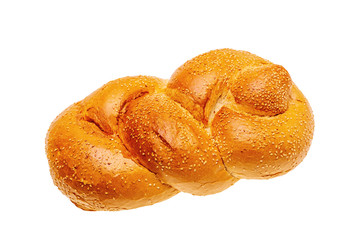 Fresh bright challah for Shabbat