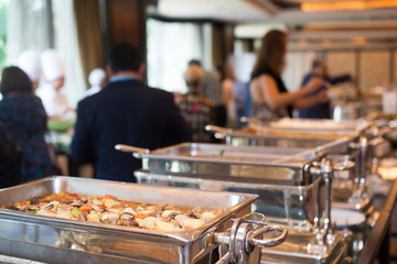 Breakfast buffet For the party or Conference in the hotel.