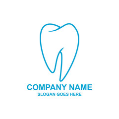 Dental, dentistry, tooth logo template