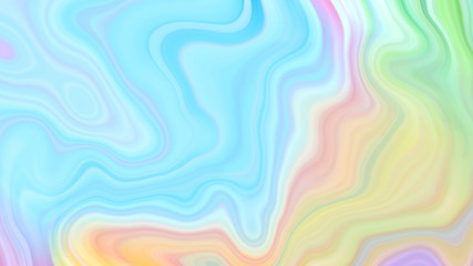 Swirl lines of pastel color marble texture for a background. - 296675944