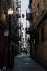 Fototapeta na wymiar Chinatown Alley