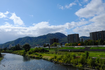 Fototapeta premium 豊平川