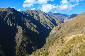 landscape in the mountains