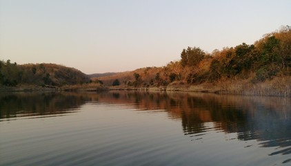 lake in autumn