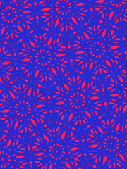 Floral Abstract Seamless Pattern