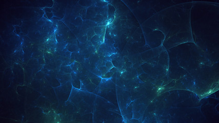 Fractal 3D rendering abstract light surreal background