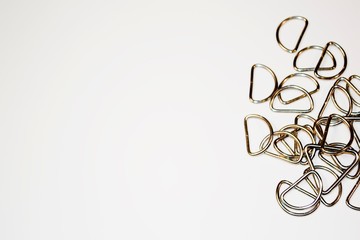 half ring for making backpacks background