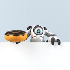 Big robot - 3D Illustration