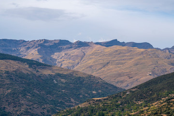 Obraz premium The mountainous landscape of Sierra Nevada (Spain)