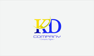 KD type logo for company that has KD initial