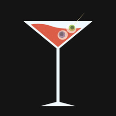 Halloween cocktail