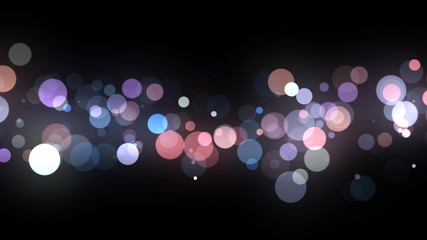 New year 2024. Bokeh background. Lights abstract. Merry Christmas backdrop. Glitter light. Defocused particles.isolated on black © MatisseStudio