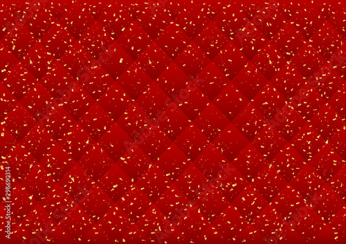 ゴールド紙吹雪 キルティング背景 Wall Mural Wallpaper Murals Kid A