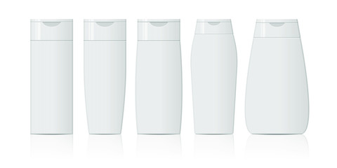 Shampoo bottle vector design illustration isolated on white background