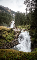 Plakat Krimml - Powerful waterfalls in Austria