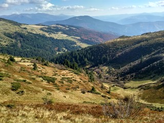 landscape in the mountains