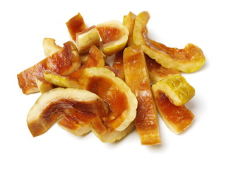 Pickles isolated on white background 