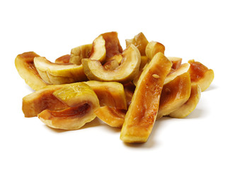 Pickles isolated on white background 