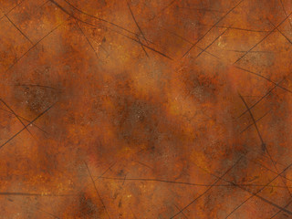 metal rusty scratched background