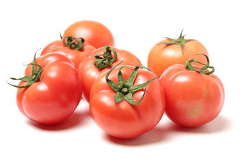 Fresh tomato isolated on white background