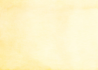 Watercolor light yellow gradient background texture