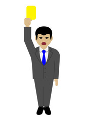 先輩社員のジャッジメント