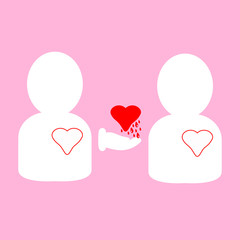 Give heart to another