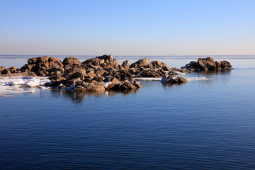 sea ice natural scenery