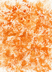 Abstract background, hand-painted texture, watercolor painting, splashes, drops of paint, paint smears. Design for backgrounds, wallpapers, covers and packaging.