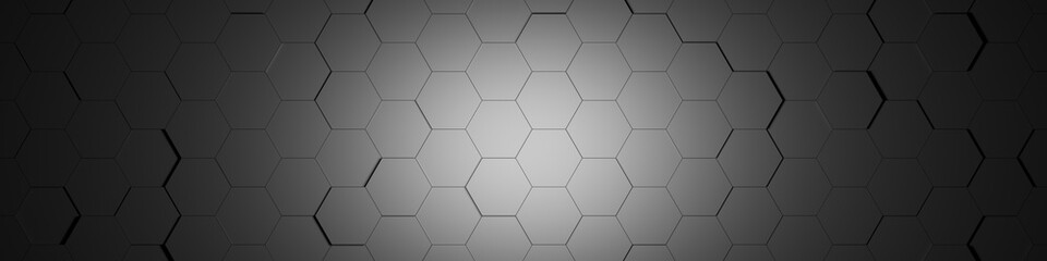 Abstract Hexagon Geometric Surface Loop 1A: light bright clean minimal hexagonal grid pattern, random waving motion background canvas in pure wall architectural white. 
