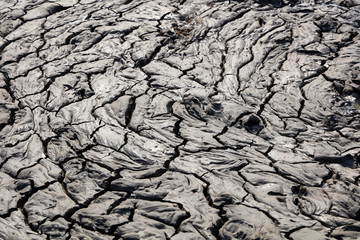 Parched soil