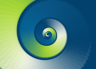 Spiral Rotation Abstract Computational Generative Art background illustration