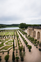 Fototapeta na wymiar jardin du château de versailles