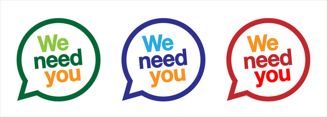 Obraz premium We need you 