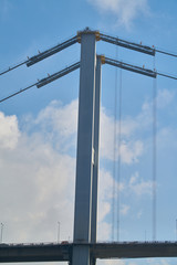 Fototapeta premium Magnificent bridge from Istanbul, Turkey